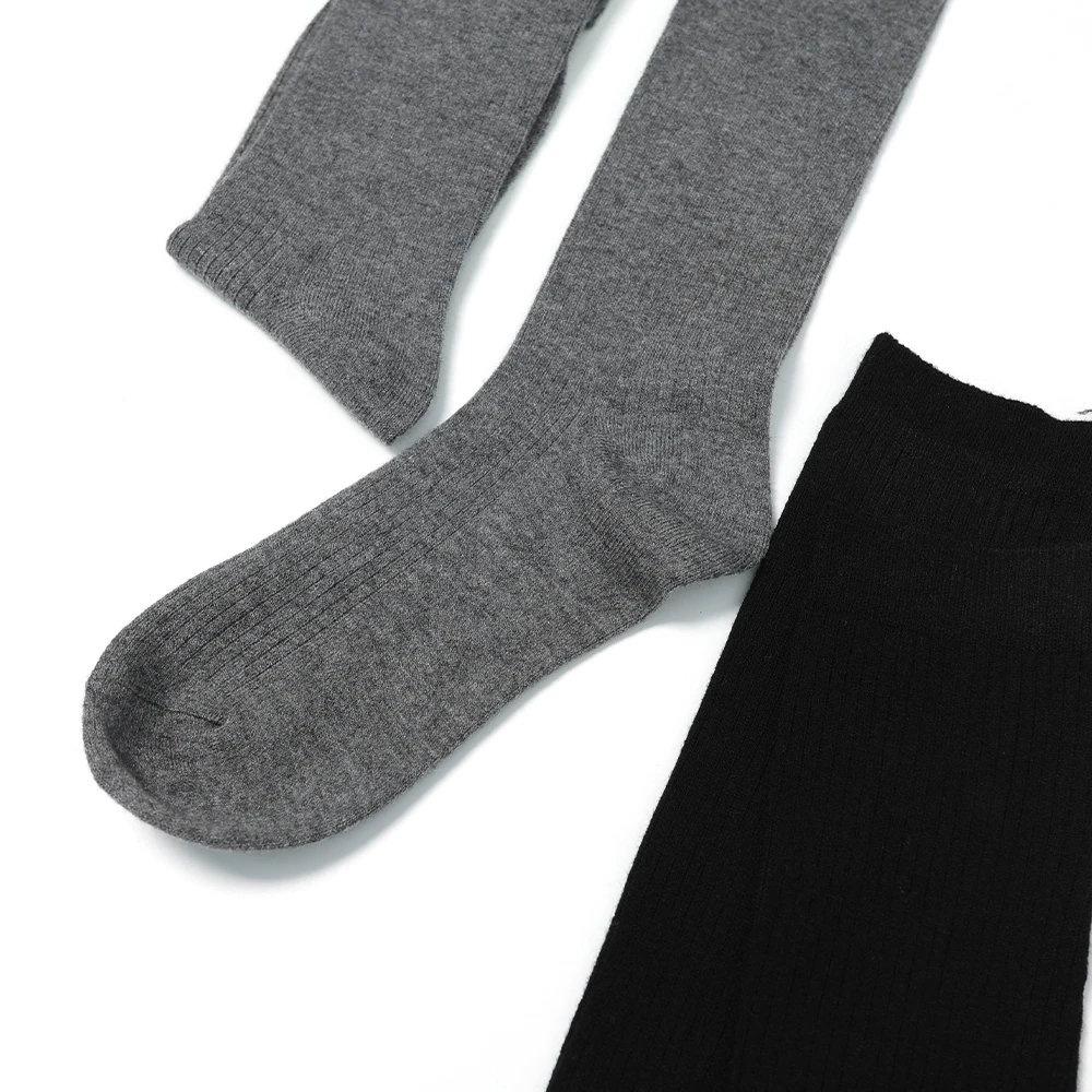 过膝袜 羊毛过膝袜 秋冬保暖大腿袜长筒袜防下滑