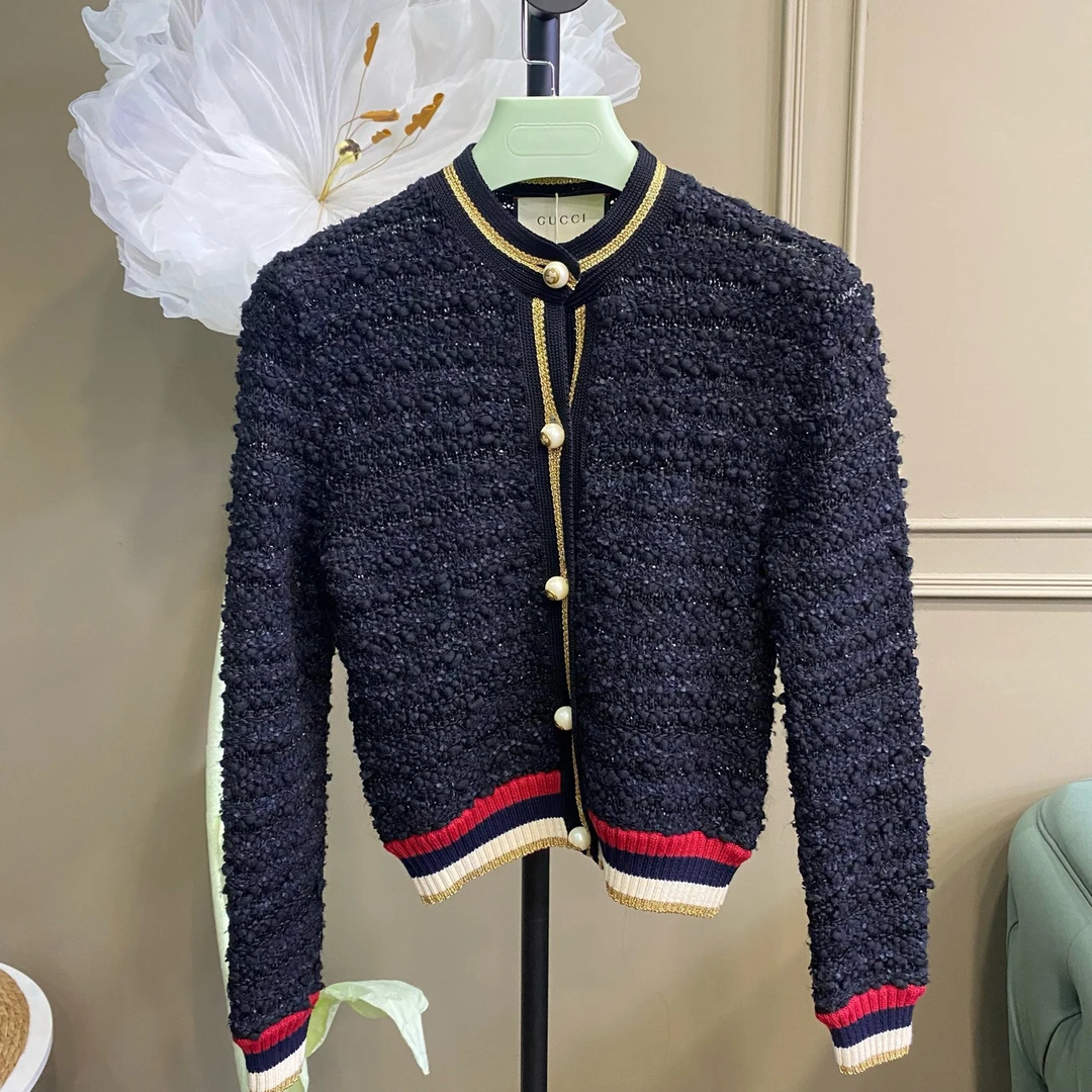 95新 GUCCI/古驰 潮服/Gucci古驰/xs码/粗花呢外套/70290379