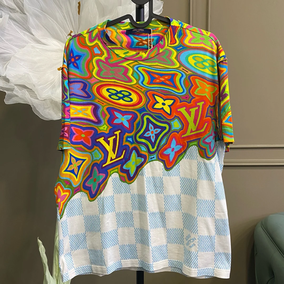 95新 LouisVuitton/路易威登 潮服/lv路易威登/L码/短袖/70290153
