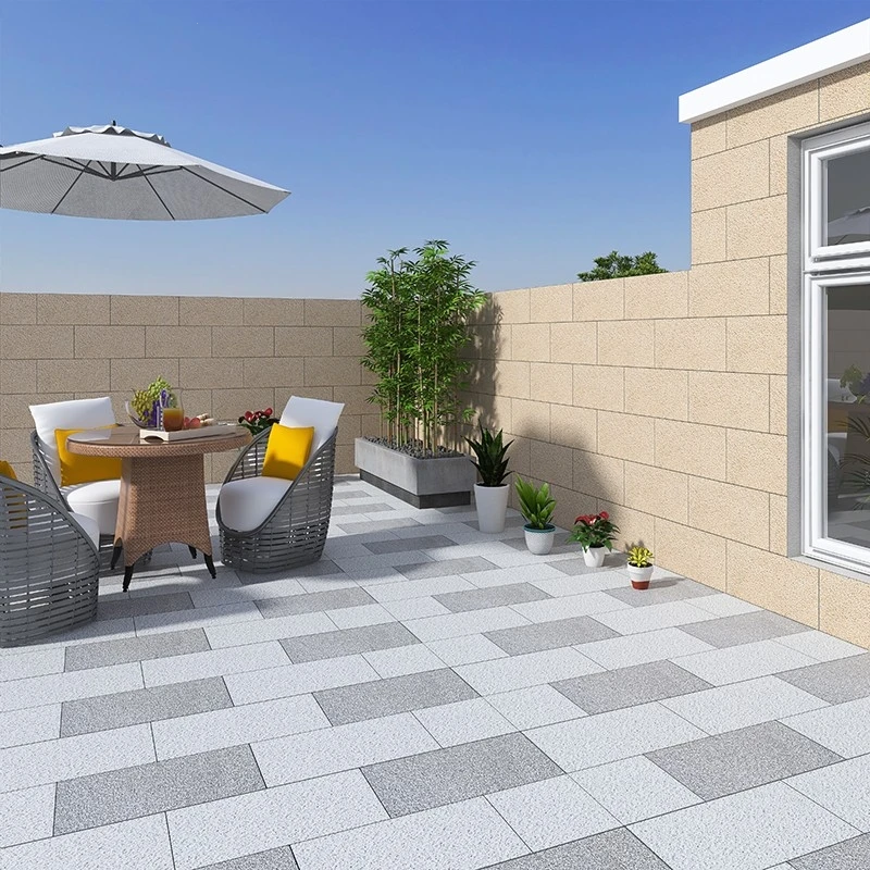 300x600地砖瓷砖室外仿石生态地铺石户外庭院防滑抗压pc石英砖