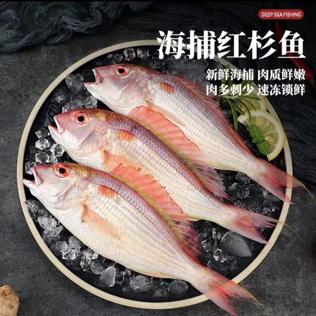 新鲜速冻 红杉鱼（150-250g/条）广东博贺港