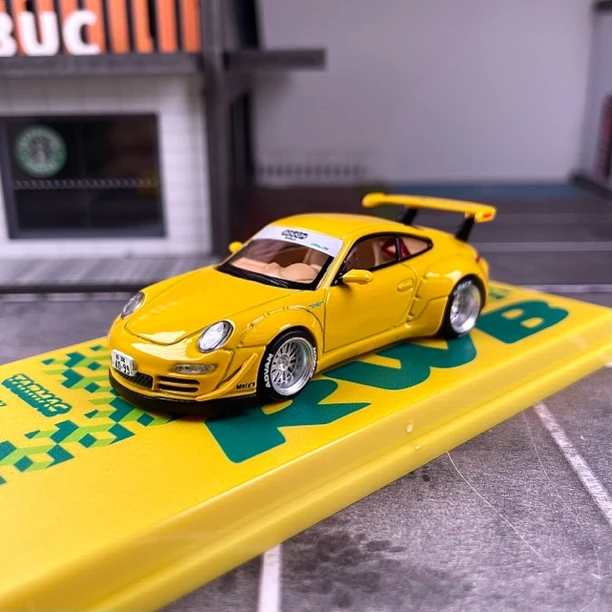 【现货】TW 1:64 保时捷997 合金汽车模型