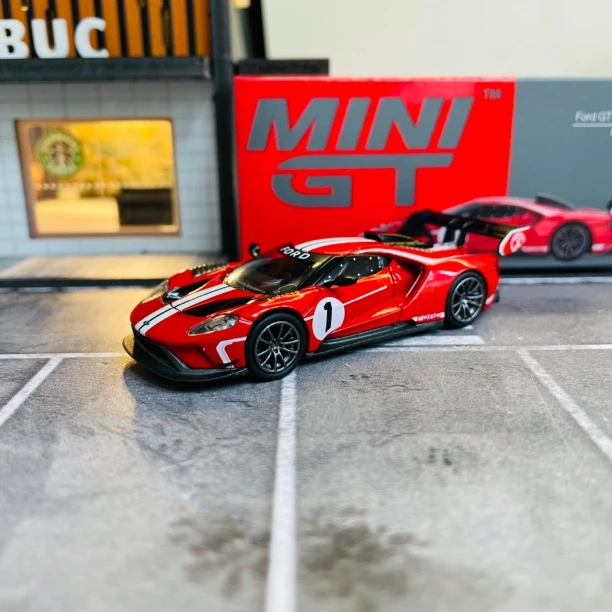 MINIGT 1:64 福特GT 603号 红色 合金汽车模型