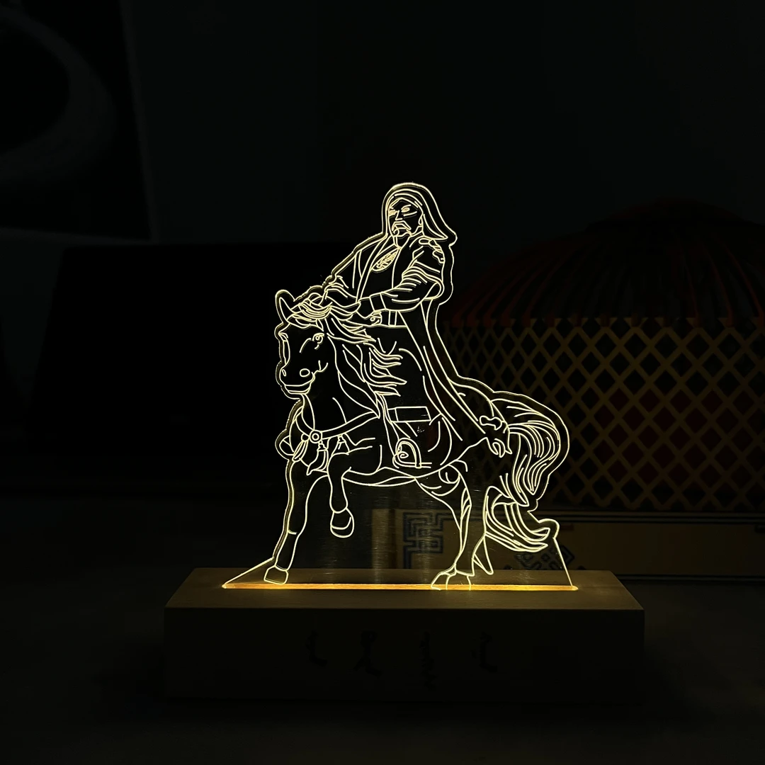 【成吉思汗】收藏价值摆台