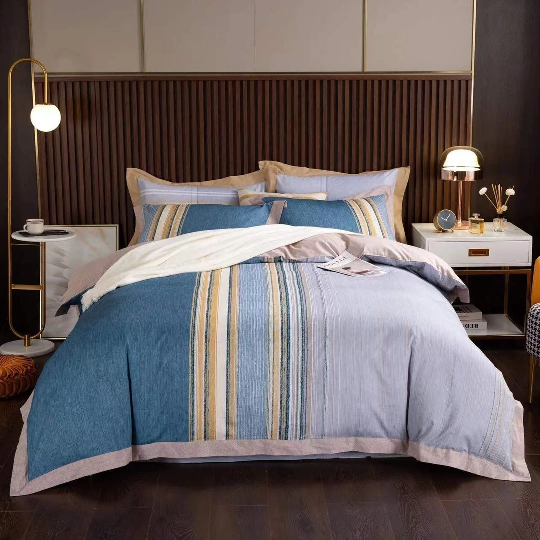 简约亲肤床品四件套高定款潮流