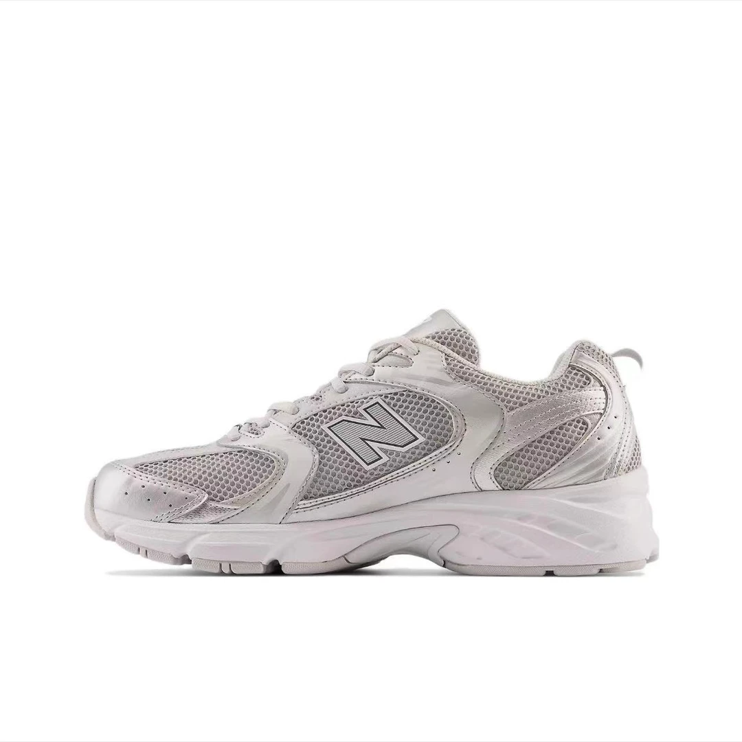 New Balance NB530 RS 网布 运动 防滑 生活休闲鞋 男女同款 银灰