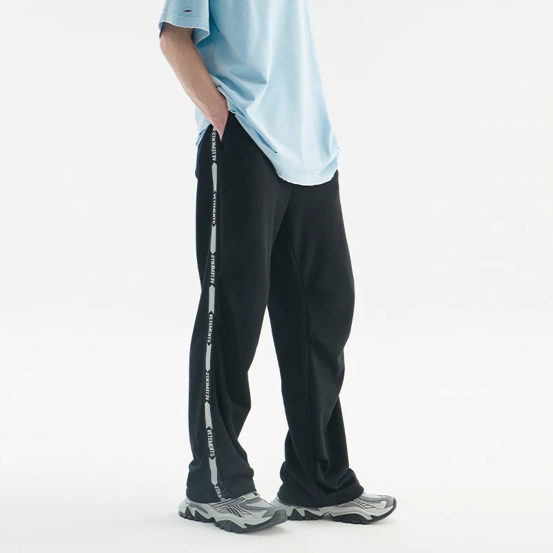 VETEMENTS潮流男士休闲裤四季美式宽松垂感直筒长裤男34562007