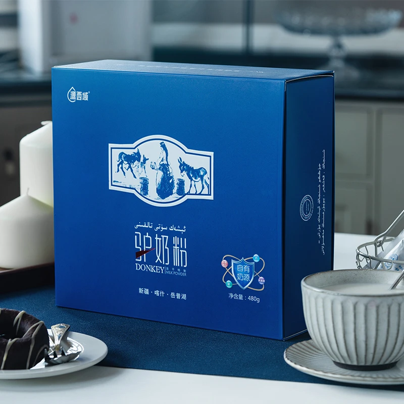 新疆驴奶粉源西域冻干驴奶粉疆岳驴中老年成人儿童学生奶粉