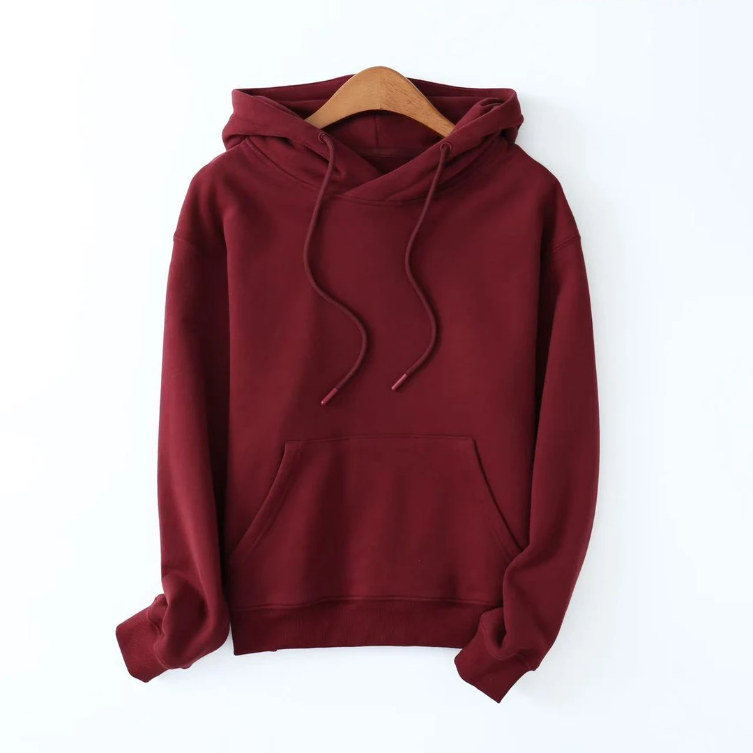 衣姐家【棉花卫衣】专柜货女士休闲100%棉一体绒连帽卫衣ON-270