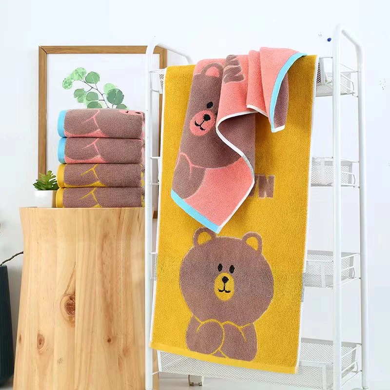 【5条装】纱布纯棉儿童小毛巾25cm*50cm拍一发六五