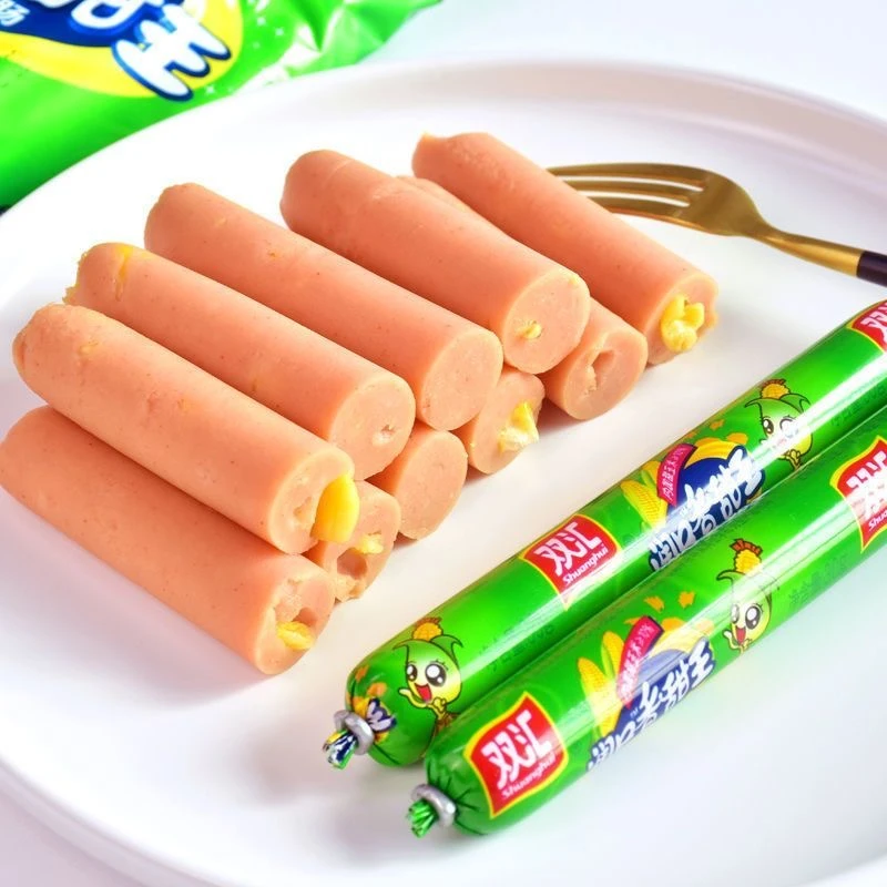 双汇润口香甜王270g袋装玉米火腿肠即食香肠网红零食【新店福利】