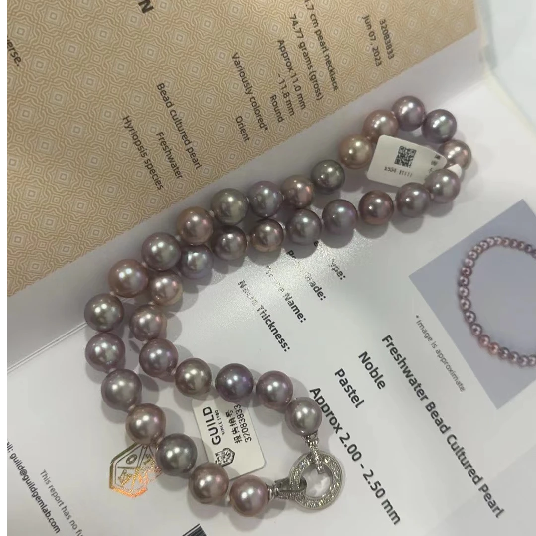 【蚌农涛哥】S925银五星{粉彩}糖果【吉尔德】11-12MM   多样性发一件