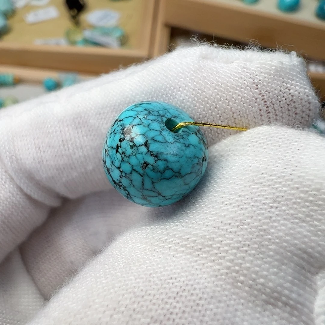 绿松石配饰未镶嵌11.5^9.58