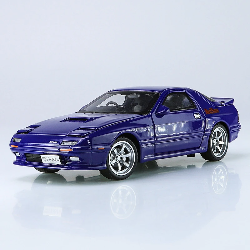 【欧拓甄选】1:32马自达RX7合金车模型