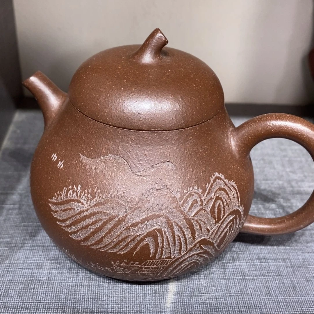 紫砂茶壶原矿手工179