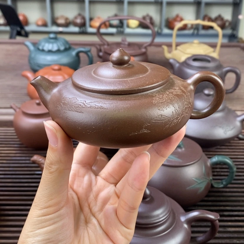【闪购商品】紫砂茶壶白25原矿原矿
