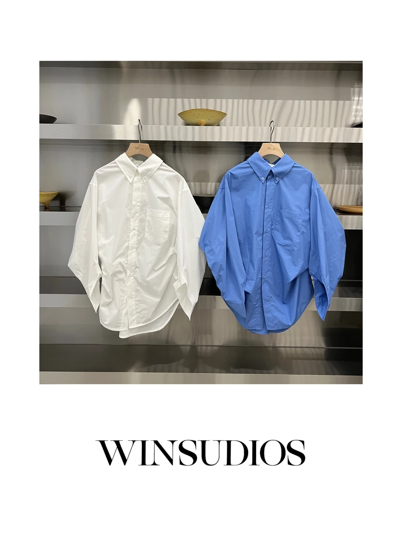 【WIN小众定制款】写意2.0特色袖捏褶宽松衬衫