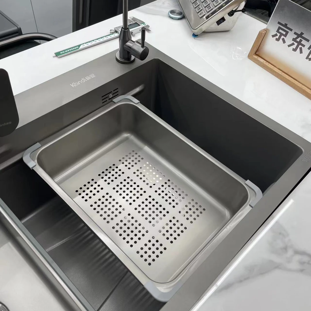 厨房水槽沥水篮纳米不锈钢耐磨工艺