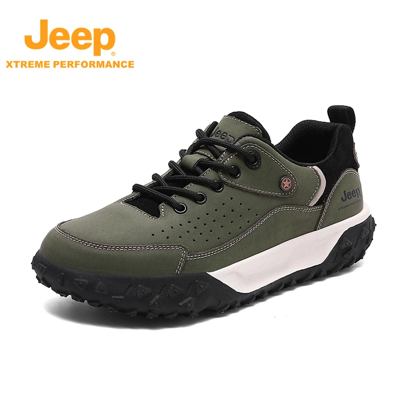 JEEP/吉普秋季品牌新款男士户外日常休闲登山运动防滑舒适徒步鞋