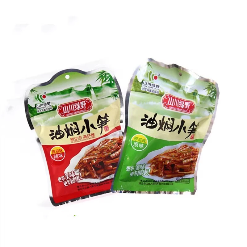 缙云特产山川绿野油焖小笋下饭小菜野生小笋竹笋100g*5包袋装免邮
