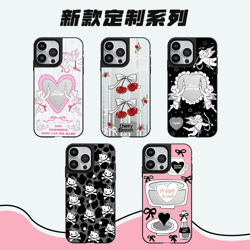 YAA新款高定系列适用苹果手机壳亚克力iphone16镜面壳