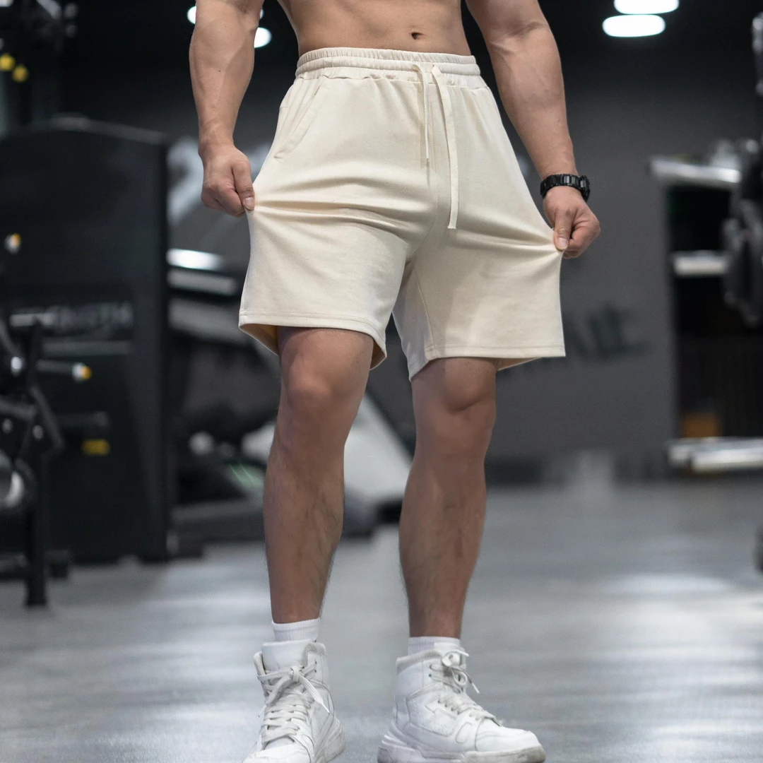PaulMarvel【超柔软面料】男士健身美式运动短裤跑步五分裤宽松夏季