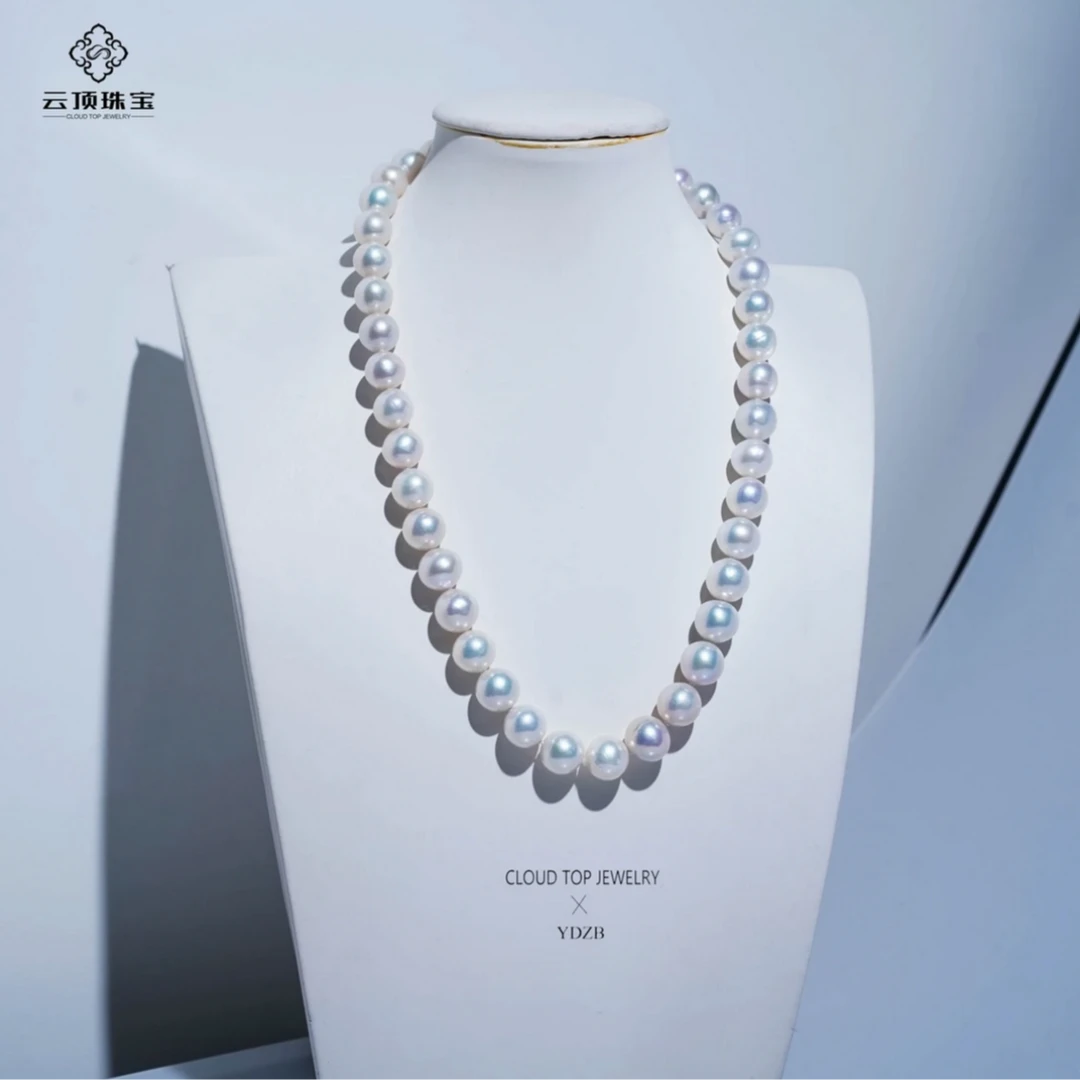 【少爷专属福利】吉尔德三星天山雪莲全珠链9-11.5mm