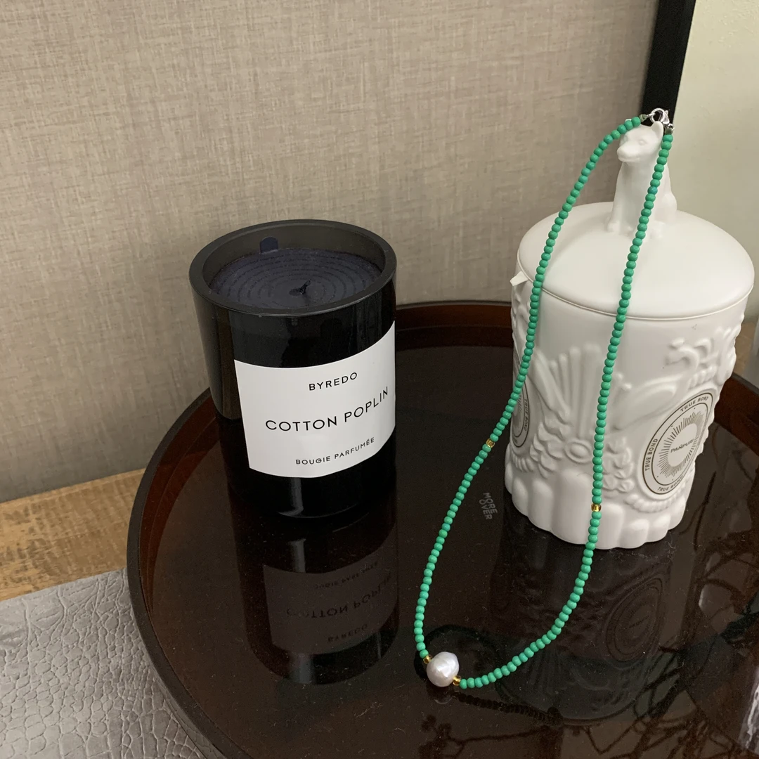 非金属仿珍珠手链 【格林】不规则串珠多层叠戴手工链
