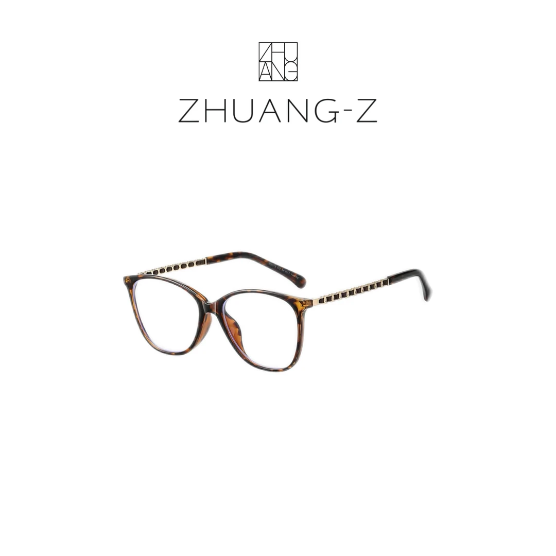 【ZHUANG -Z】明星同款美拉德色系琥珀框架眼镜