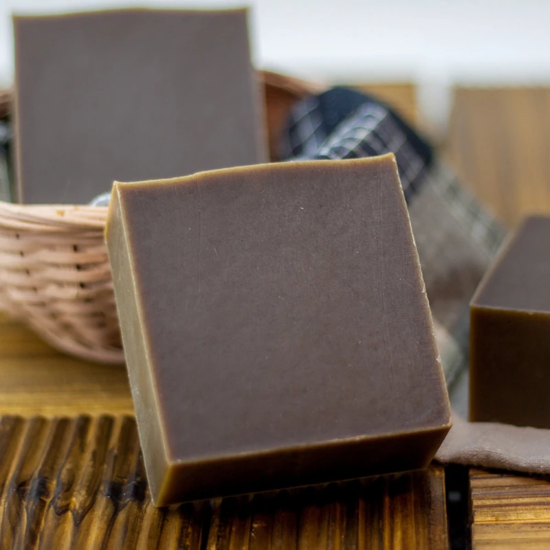 何首乌洗发皂手工皂改善头皮环境 侧柏叶丹参 精油洗发手作冷制皂