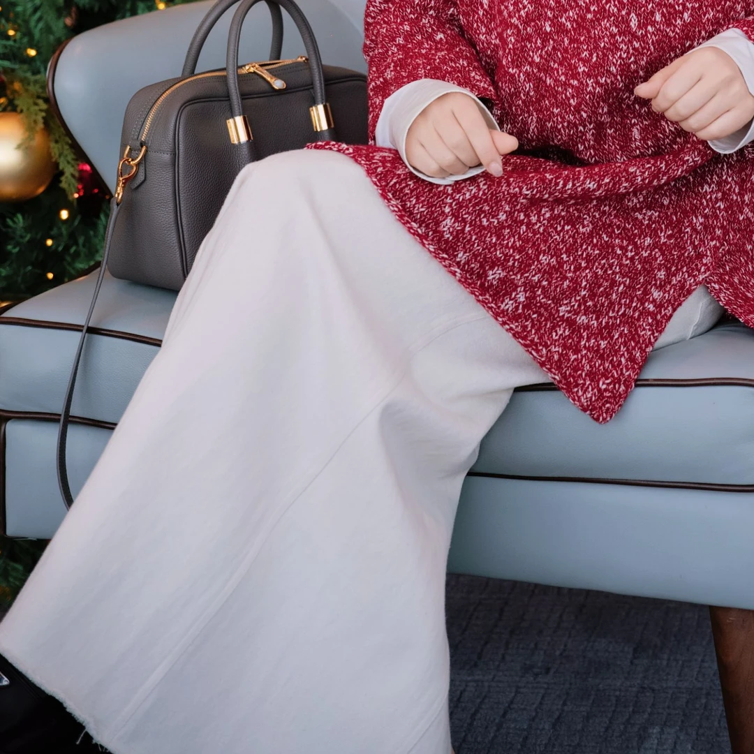 Guixia.M-【少女的冒险】后开衩休闲牛仔鱼尾半身裙