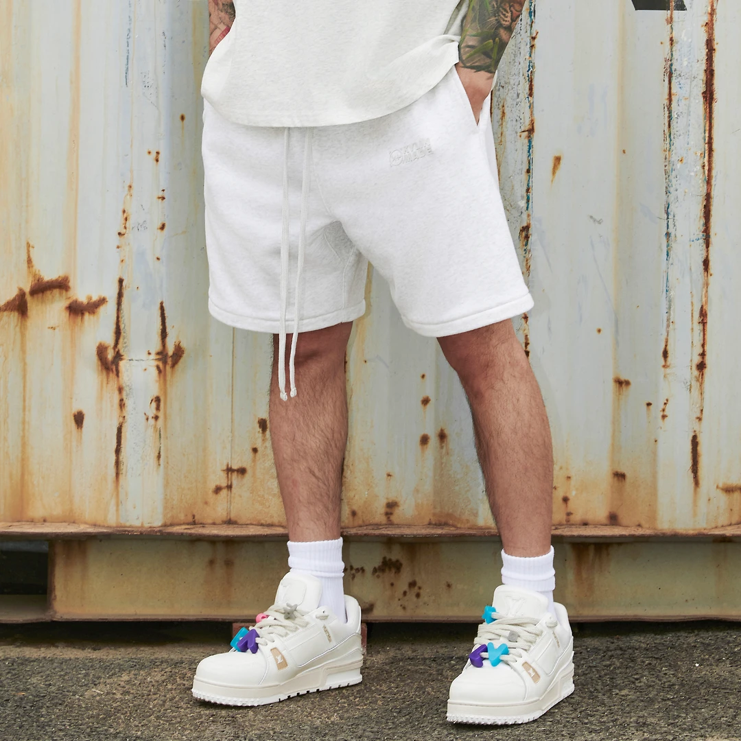 无畏东方基础纯色短裤夏季健身美式篮球运动宽松休闲百搭男女