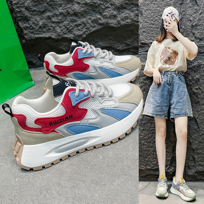 网红小众设计网面透气百搭休闲阿甘鞋女2024年夏季新款浅口女鞋PP