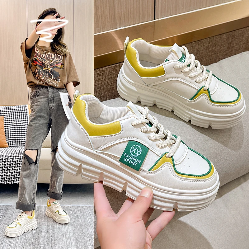 小众时尚休闲鞋女2024年新款圆头平底浅口系带女鞋