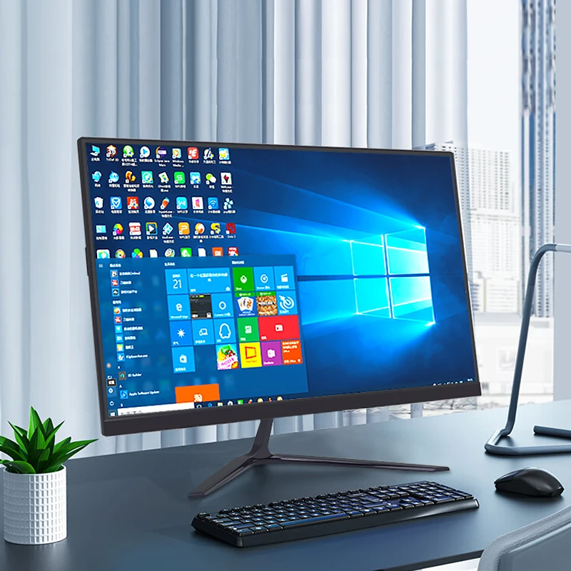 一体机电脑4核19/22/24/27英寸酷睿i5i7独显8G办公游戏台式机全套