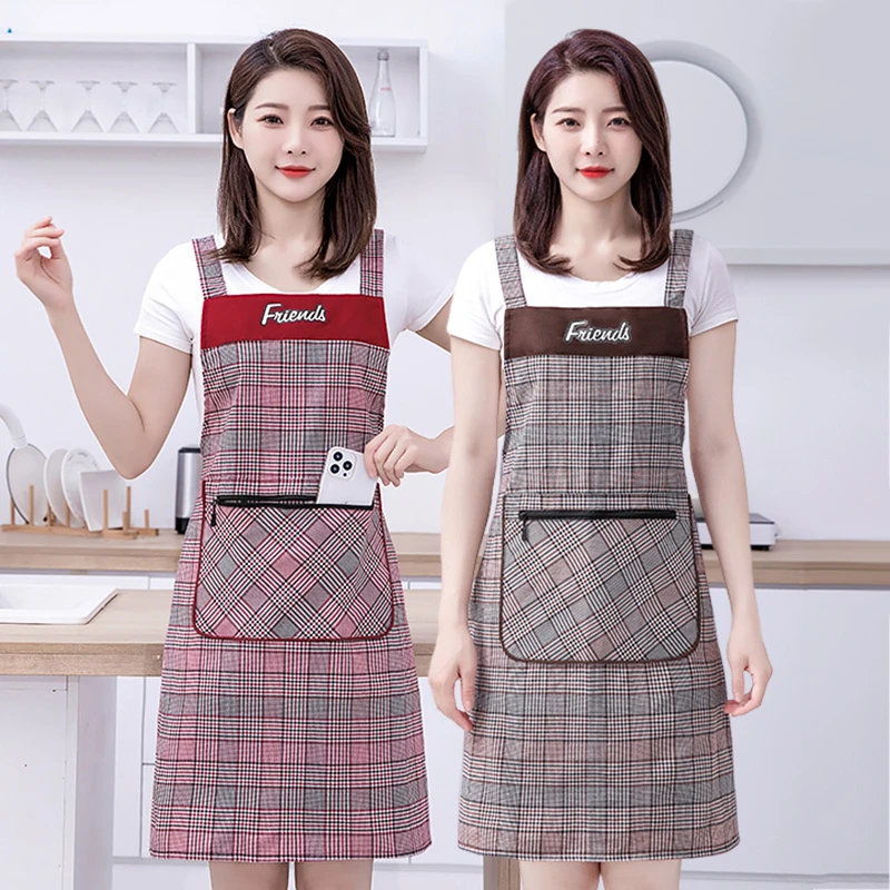 直播专用6268网红围裙女款爆款2024新年款家用厨房做饭上班工作服