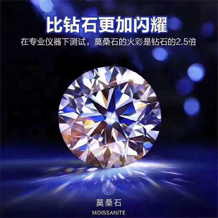 925银莫桑石戒指 【补差】自主下单不发货指定商品银戒