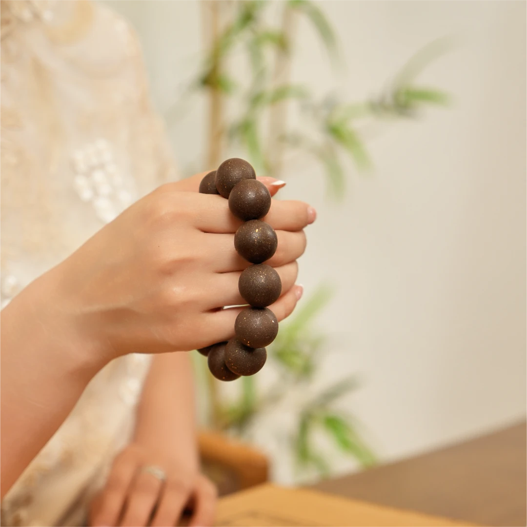 一图五龙香方 九五至尊 【手持手串 】非遗手工泥塑古法天然合香珠