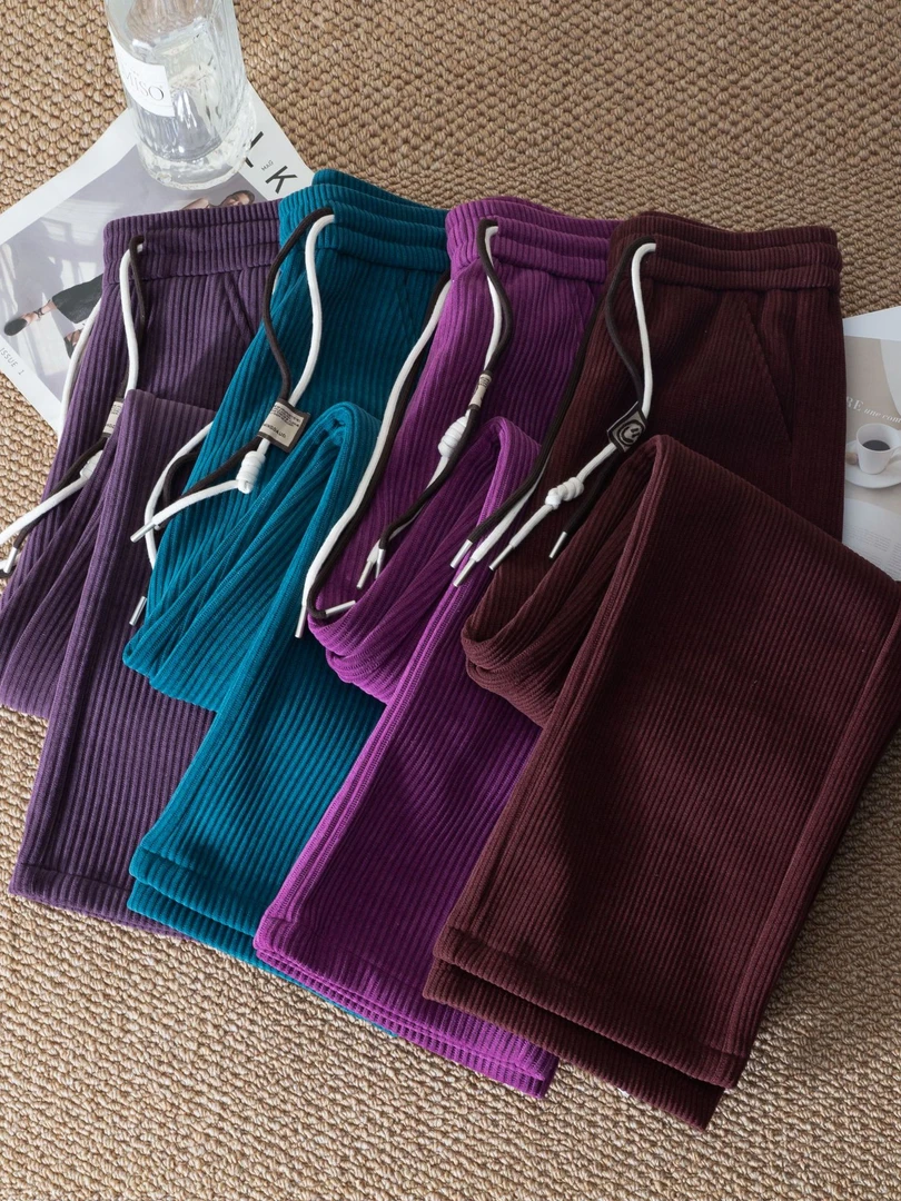 2024冬款上新窄版阔腿裤休闲阔腿显瘦显瘦阔腿宽松