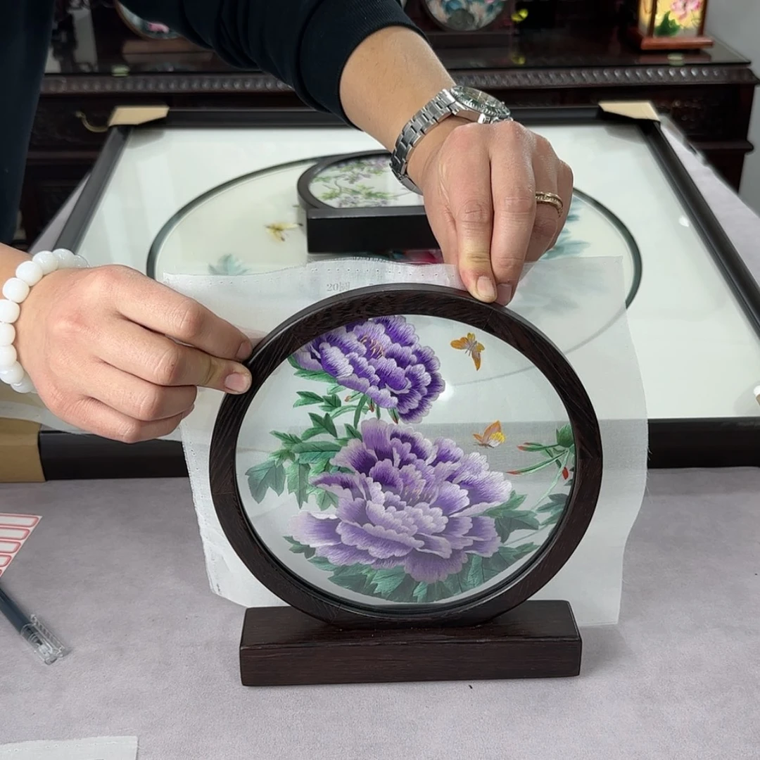 【闪购商品】蚕丝织绣