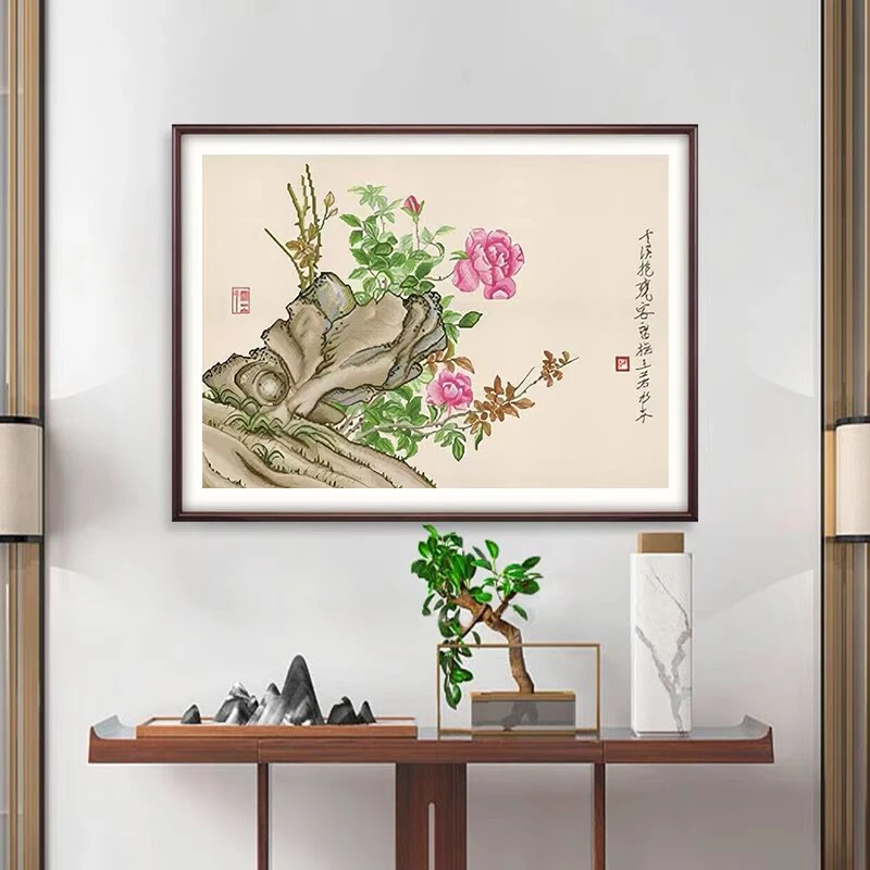 皇室蒙娜丽莎十字绣2025年新款线绣粉丝专属福利款植物卉图古娟布