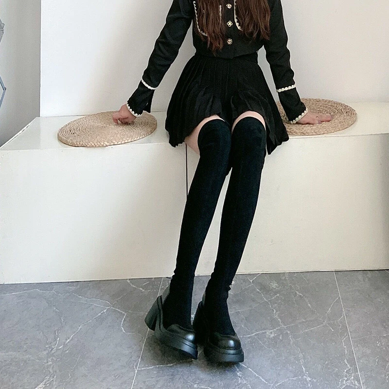 微胖加长加宽筒｜显瘦过膝靴百搭休闲长筒靴新年靴子显高