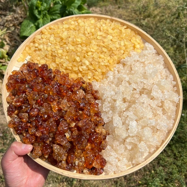 〖桃胶-双荚皂角米-爆米花雪燕组合装〗可搭配银耳食用750g/1500g