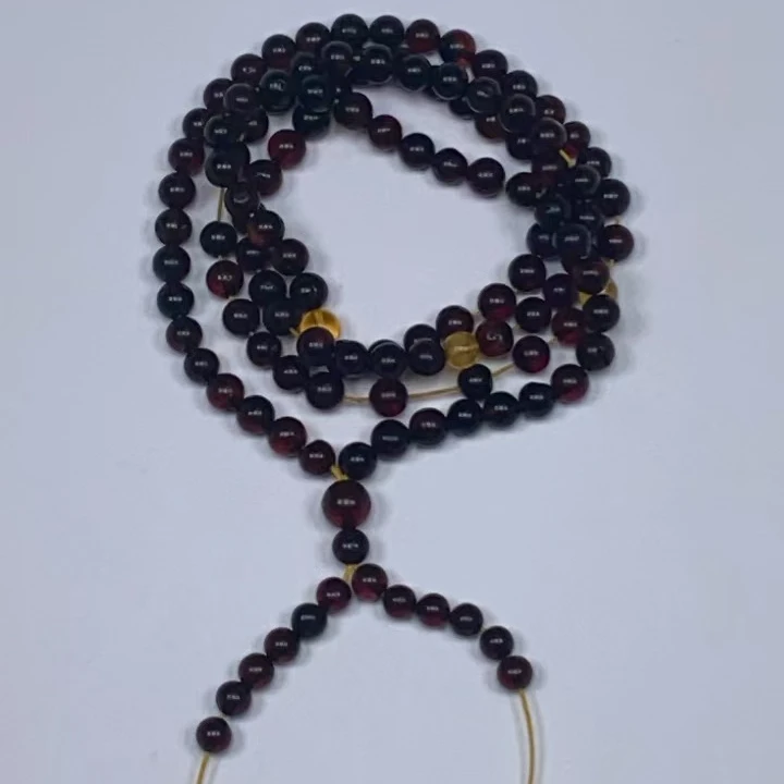 A2112卡5+血珀108项链多样性一件发货