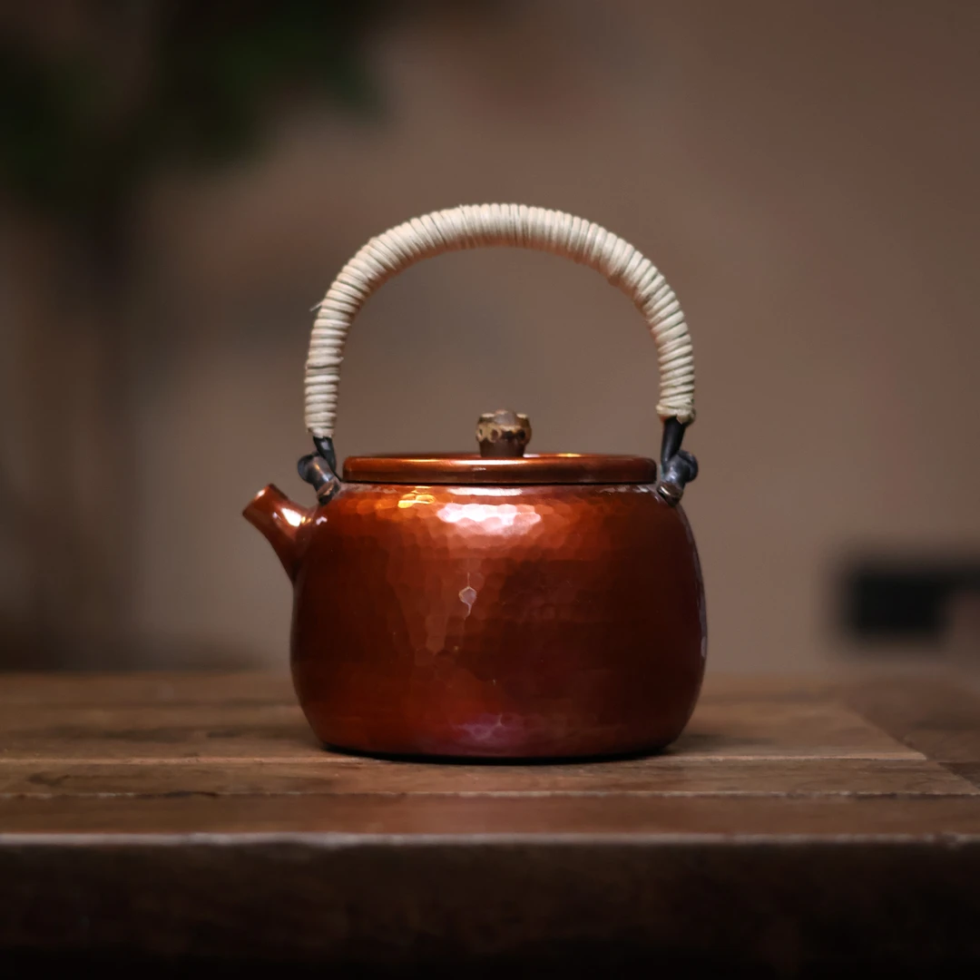 【老王】紫铜一体提梁壶-250cc（器不同0017）