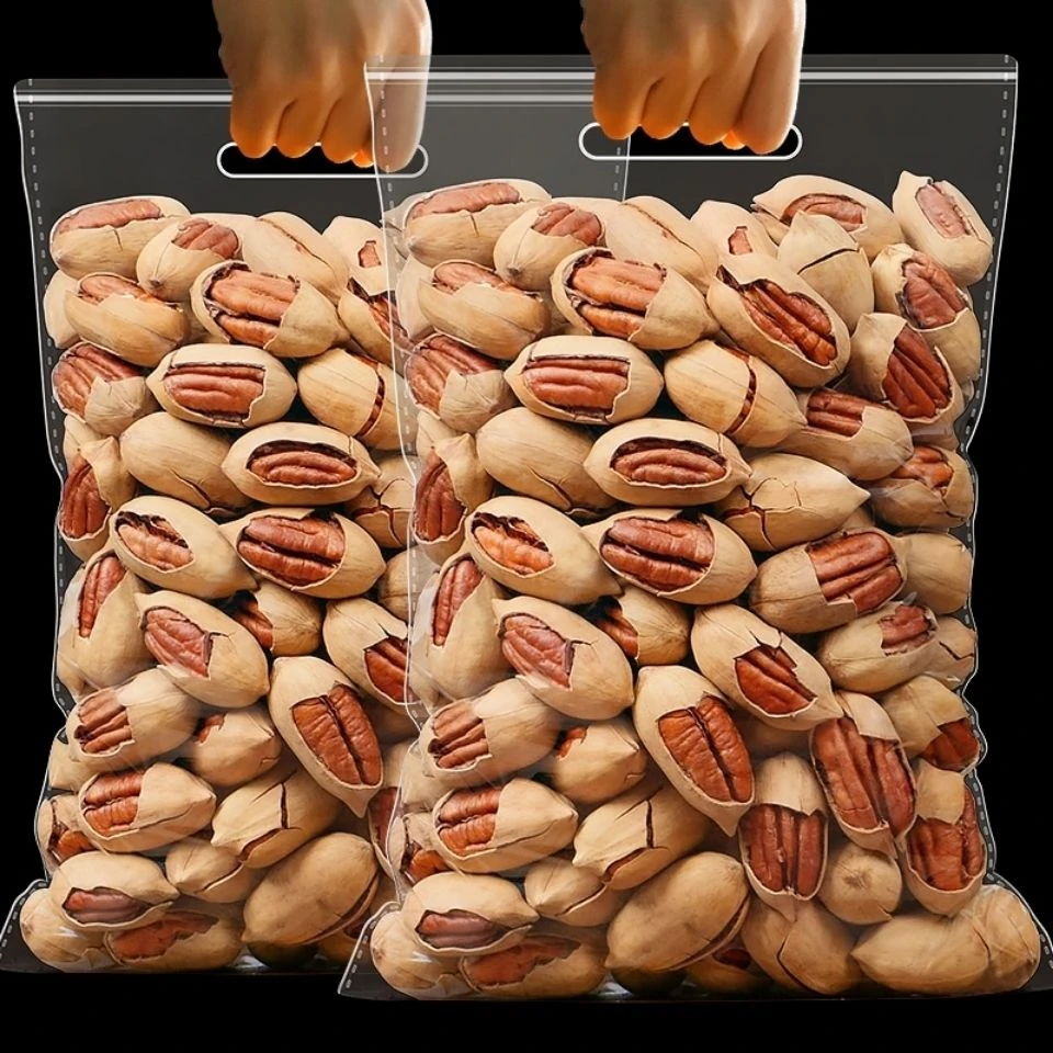 新货奶香味碧根果1000g罐装香脆坚果零食干果仁炒货精选10g即食鲜