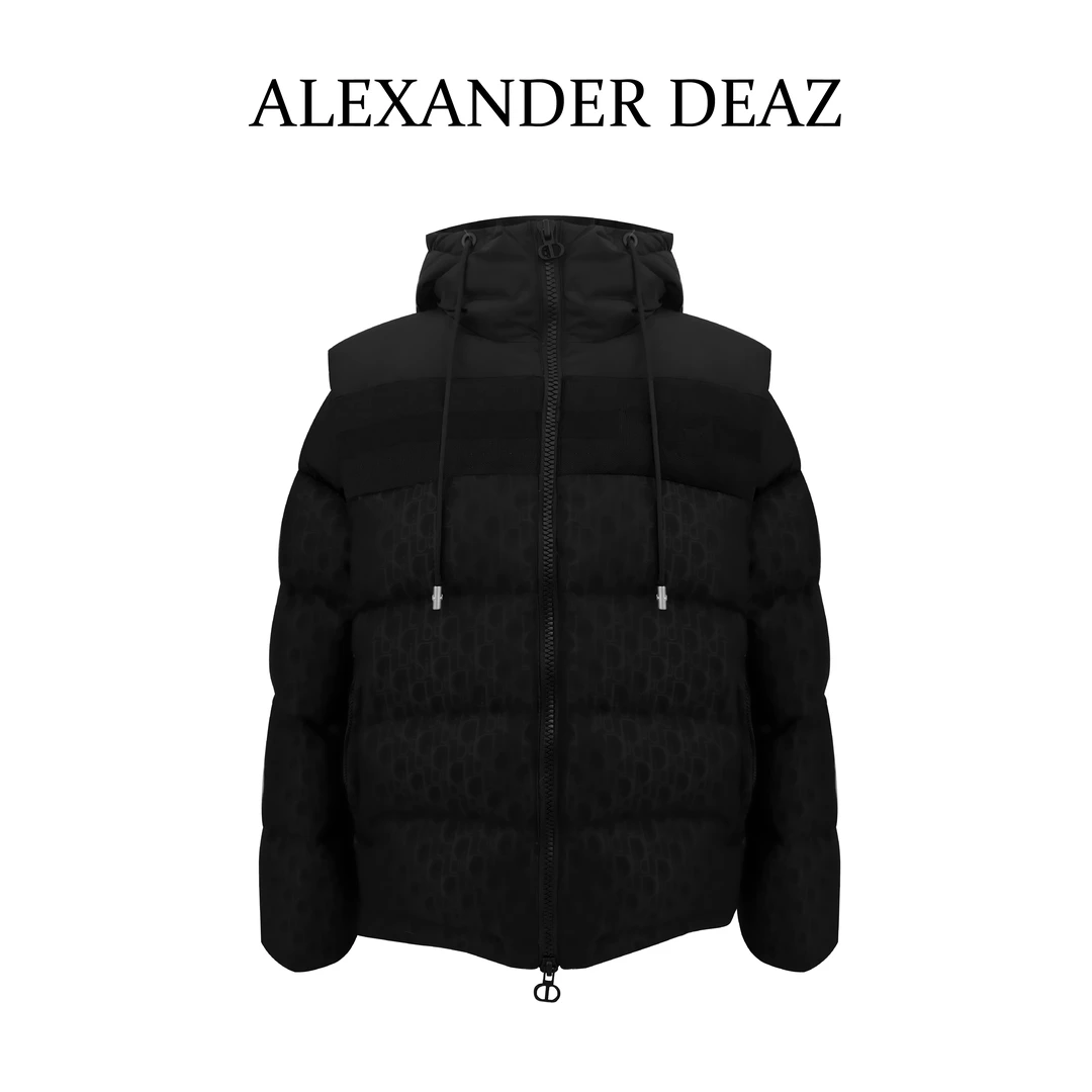 2025早秋设计师新款户外重磅防风字母绒外套 A8073【玥】