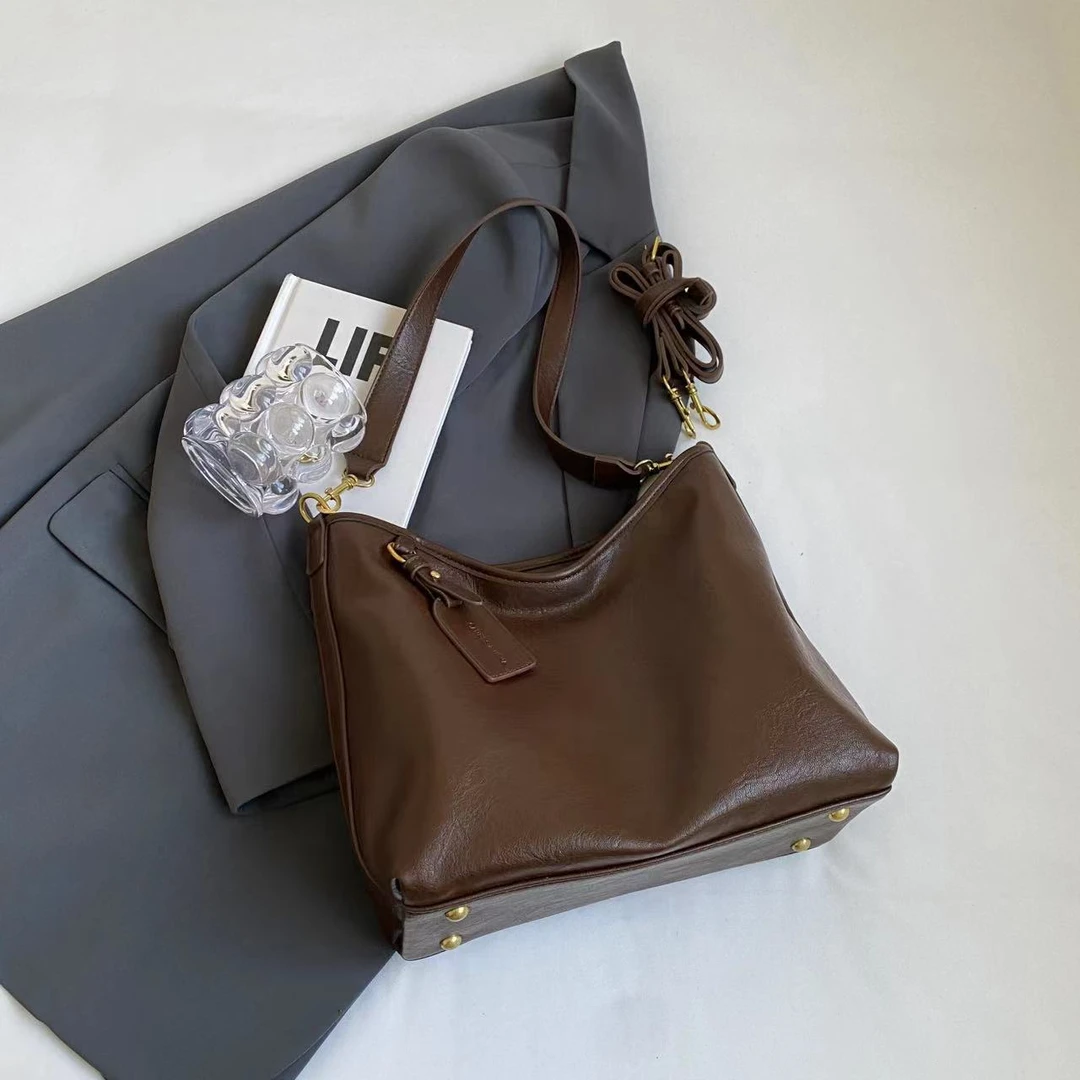 包包时尚休闲百搭女士托特包小众单肩肩包网红潮流学生ins腋下