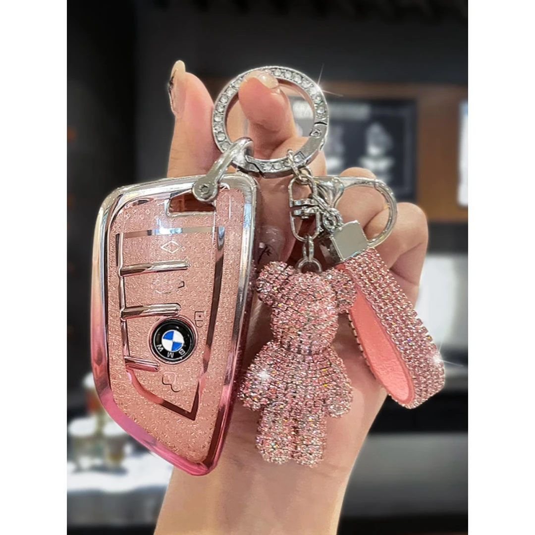 适用宝马钥匙套女x1x2x3x5x6x7高级2024新款1系3系5系三五325li壳