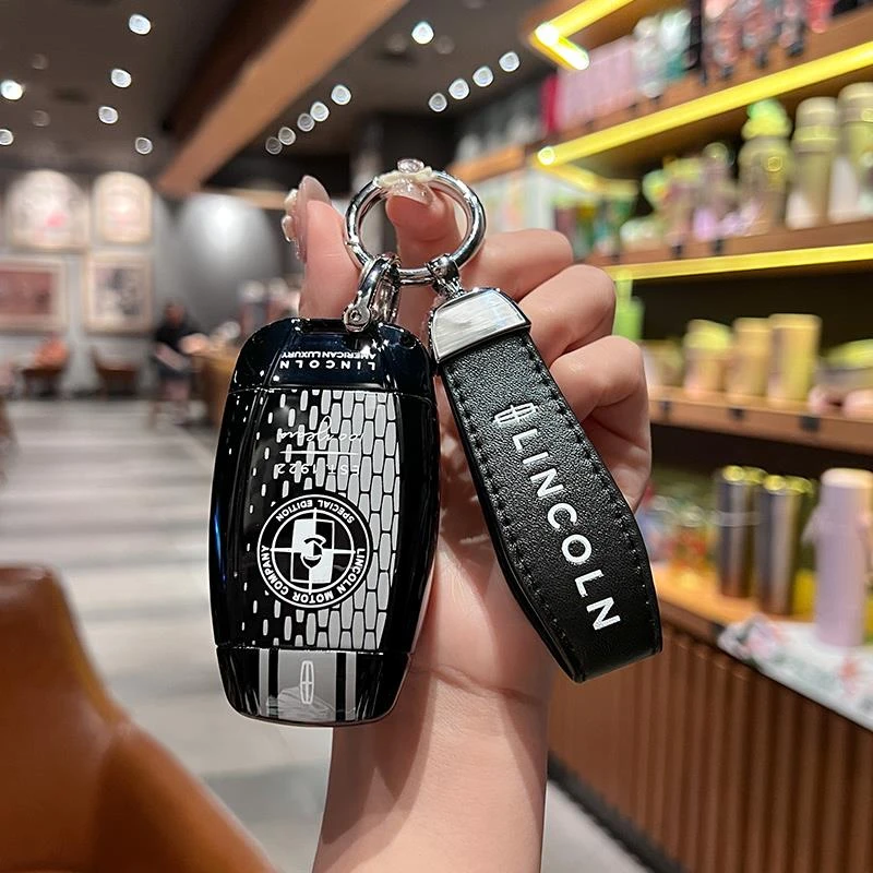 适用2019款林肯大陆汽车钥匙套18款扣保护高档锁匙壳男女士包颜值